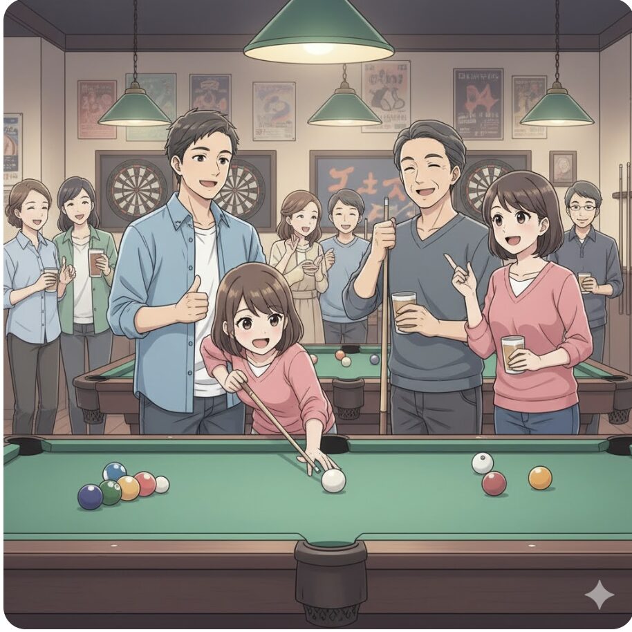 ビリヤードは大人だけの遊びじゃない！初心者にも嬉しい５つのうれしさ