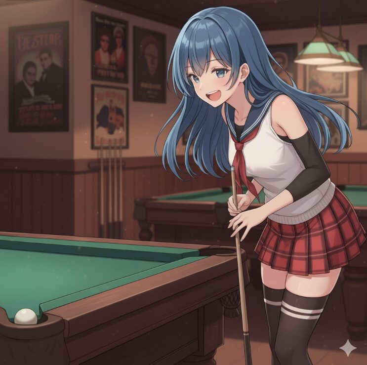 喜ぶ女の子のイラスト